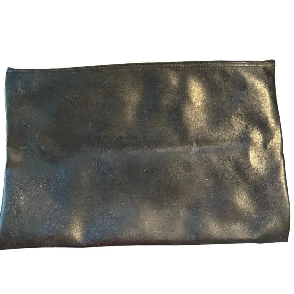 PADE Auction Large Vinyl Zipper Bag